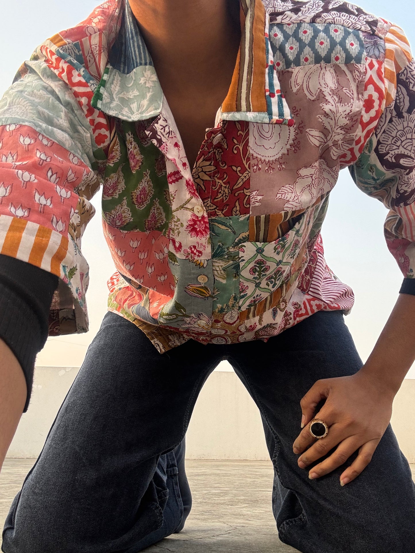 Patchwork on purpose Shirt